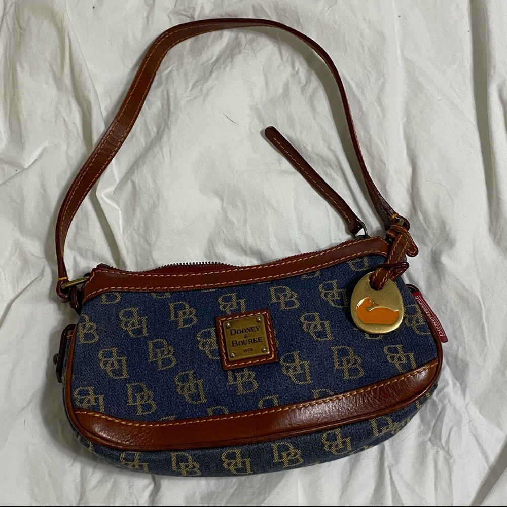 Vintage Denim Dooney & Bourke Handbag